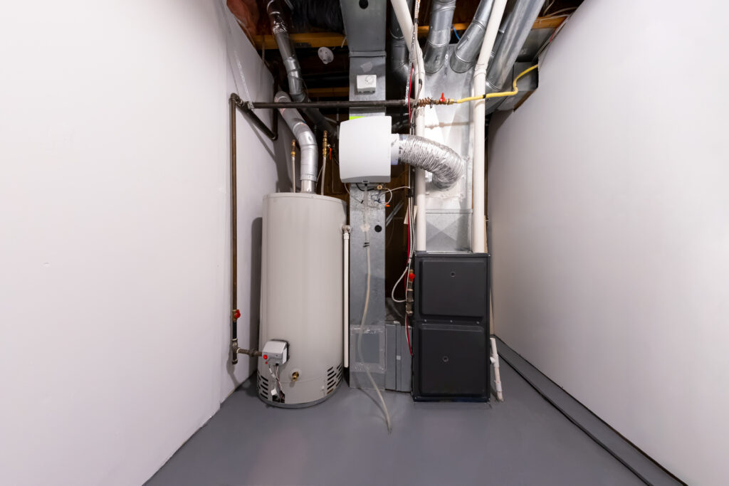 high efficiency gas furnace A home high efficiency furnace. Furnace Dual Stage Electronically Commutated Motors. Motor Upflow/Horizontal Furnace Multi-Speed Two-Stage Energy efficient a humidefier and a water heater.