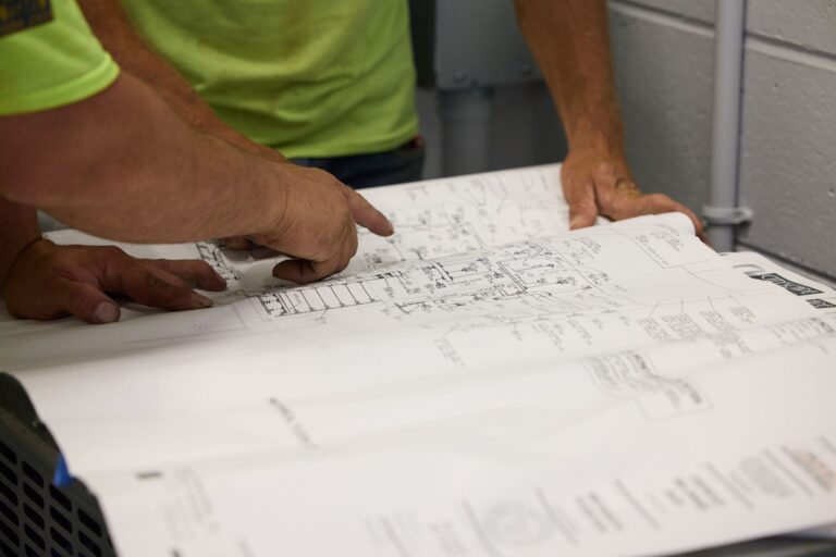 Rolls Mechanical team working