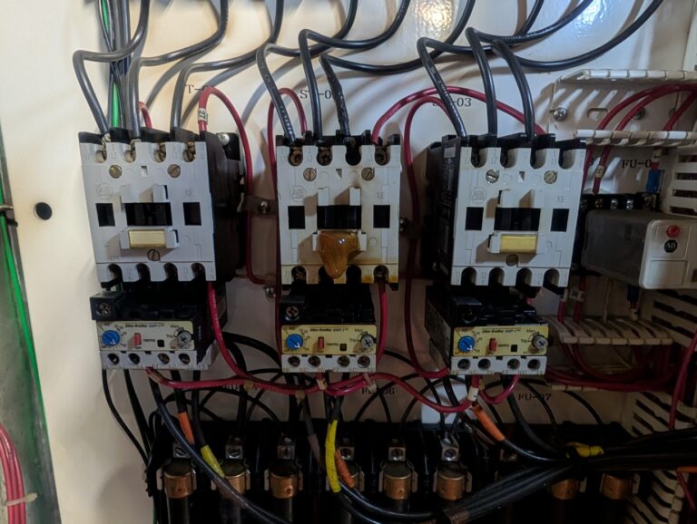 Three fuse boxes