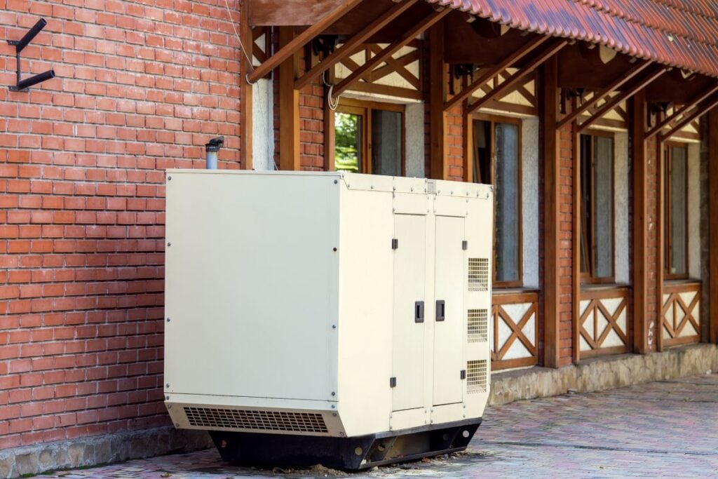 home generator installation big house