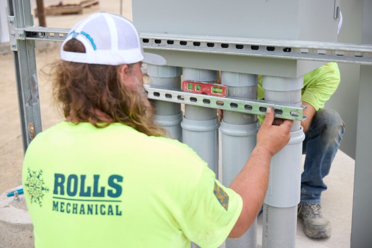 Rolls Mechanical electrician working