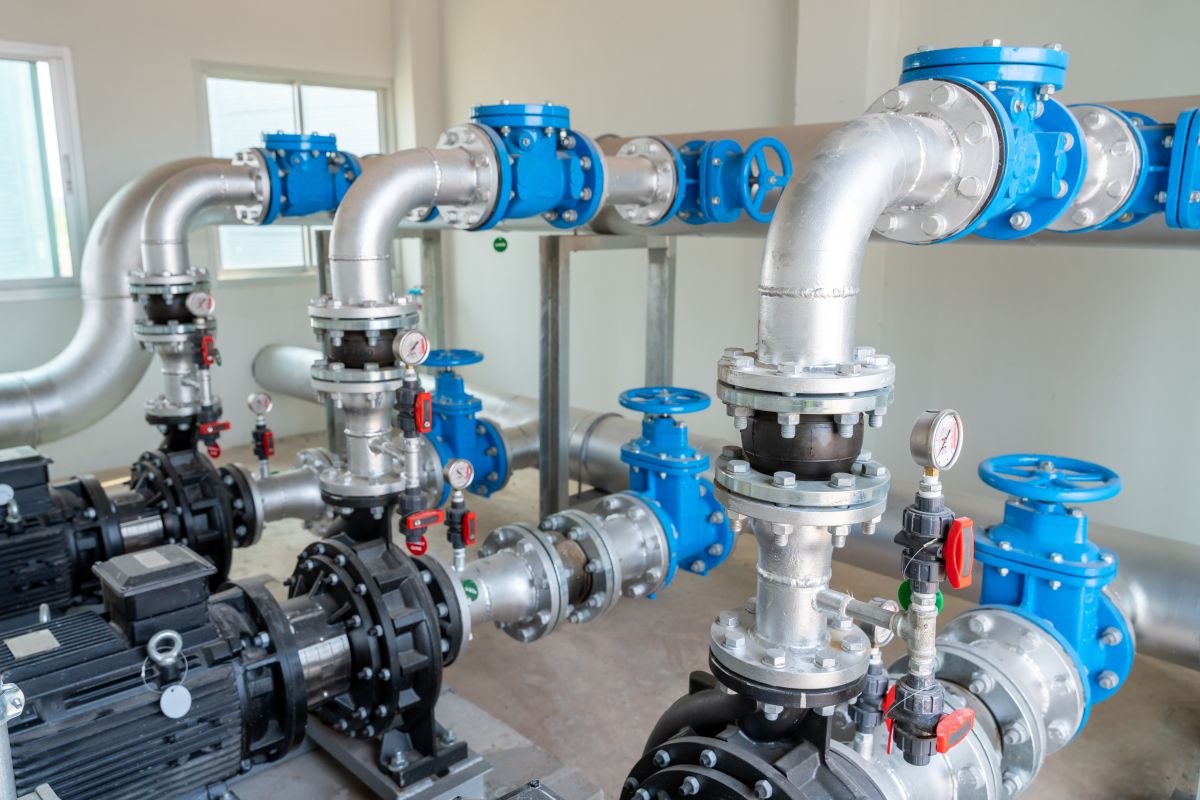 plumbing detroit industrial water pipes