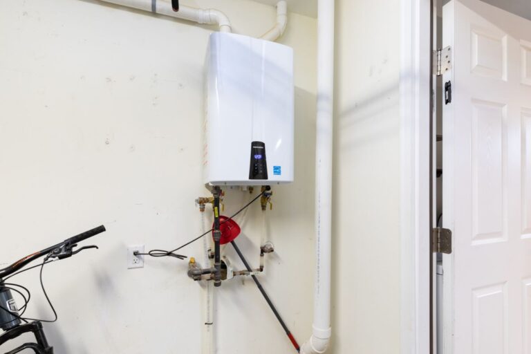 plumbing livonia water tankless inside room