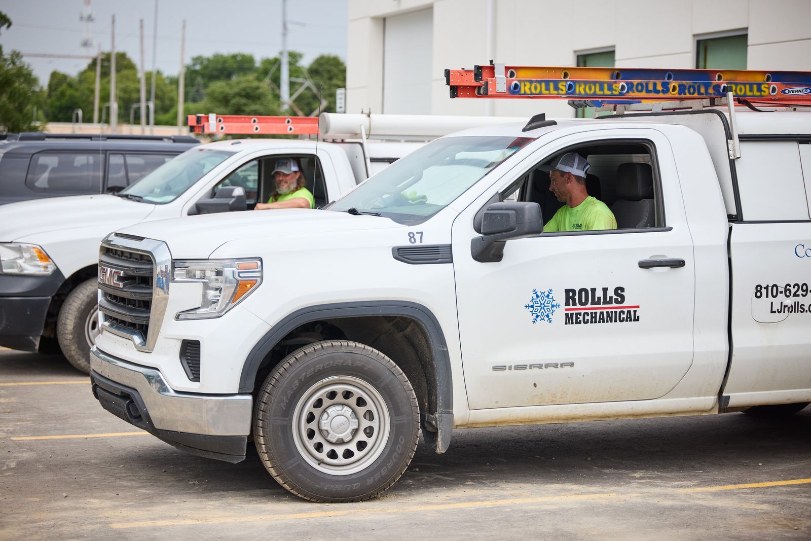 Rolls Mechanical van