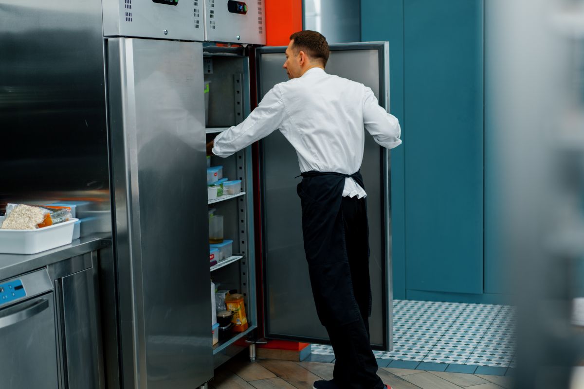 refrigeration west bloomfield chef taking out food from fridge
