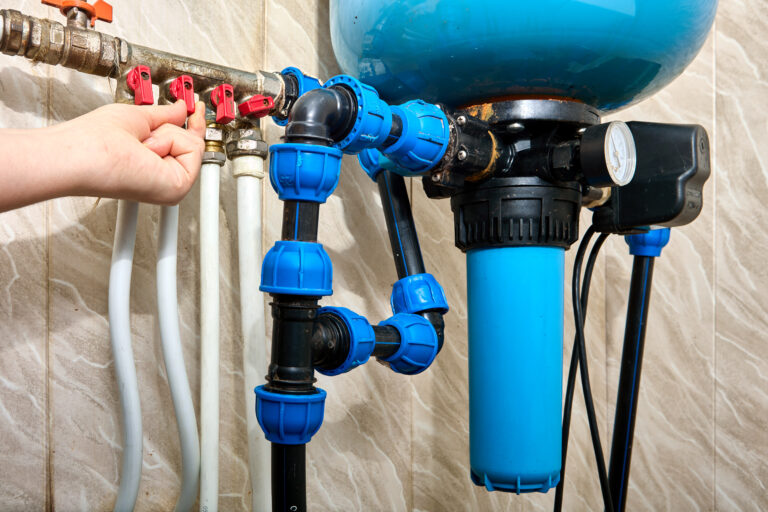 plumber swartz creek Electrical water supply system with automatic pump control.