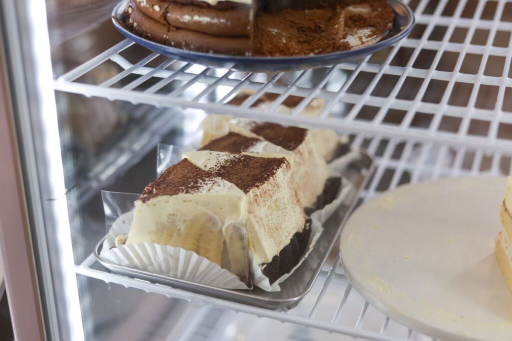 refrigeration compressors desserts inside fridge