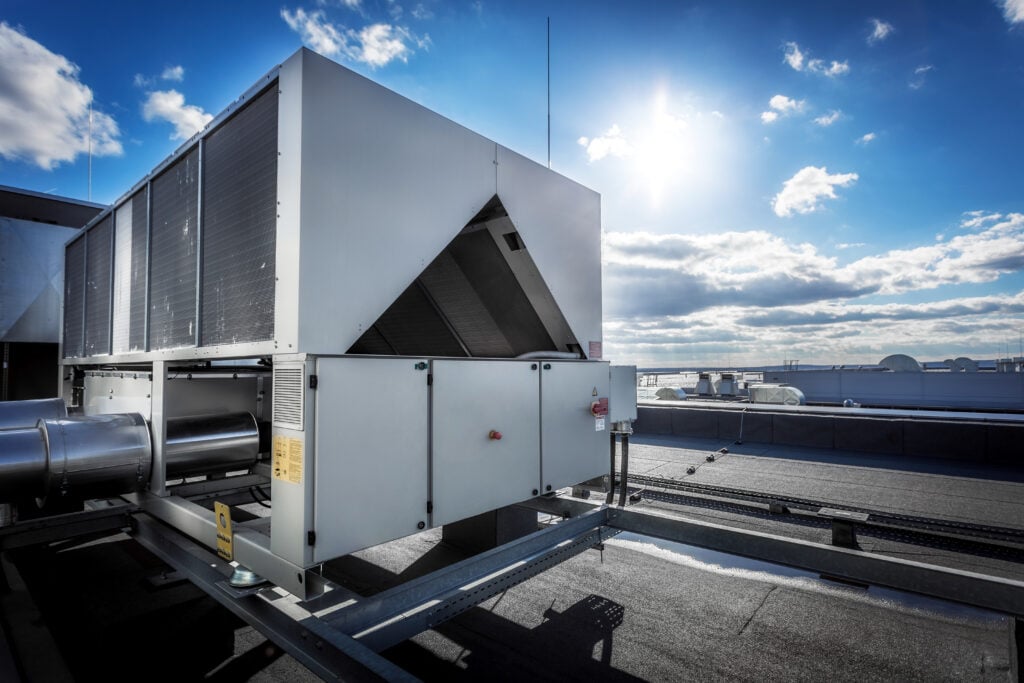 commercial ac unit huge